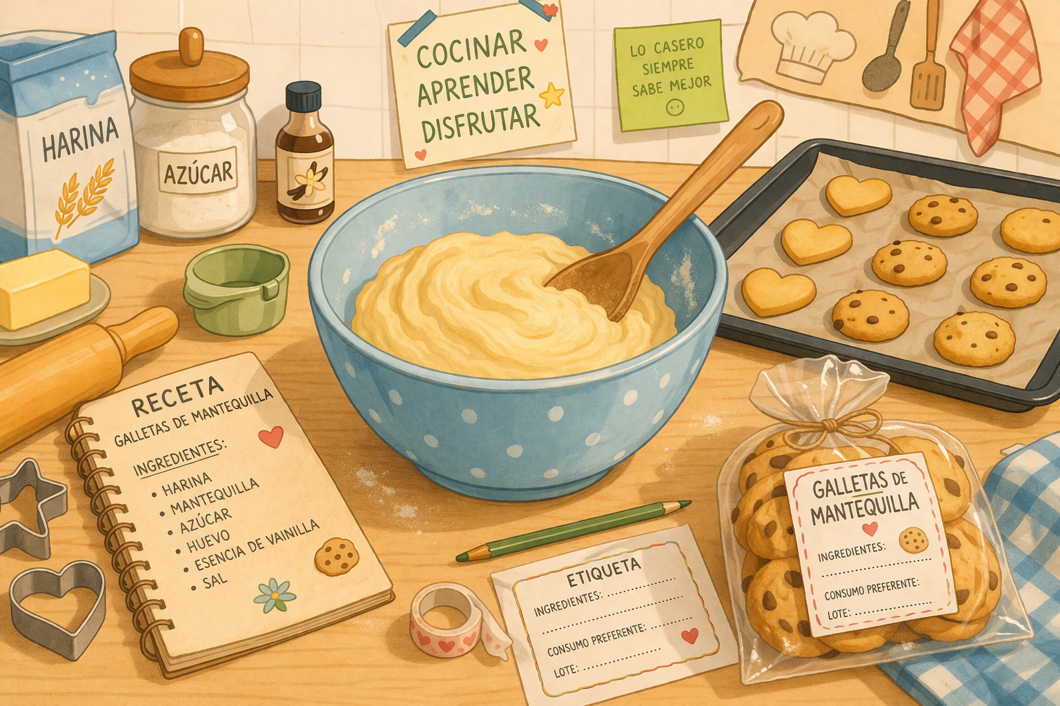 Imagen - Taller de galletas y consumo responsable para 1.º de ESO